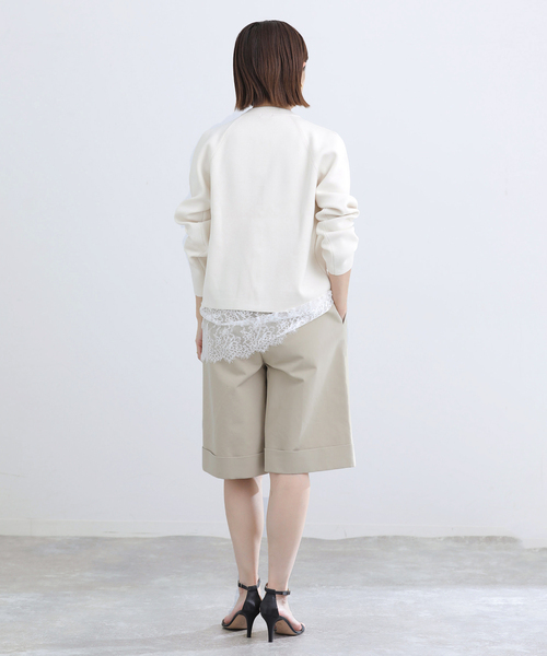 IENA（イエナ）の「《追加》ミラノリブカーディガン（カーディガン/ボレロ・レディース・ネイビー/オートミール・FREE）」の12枚目の写真