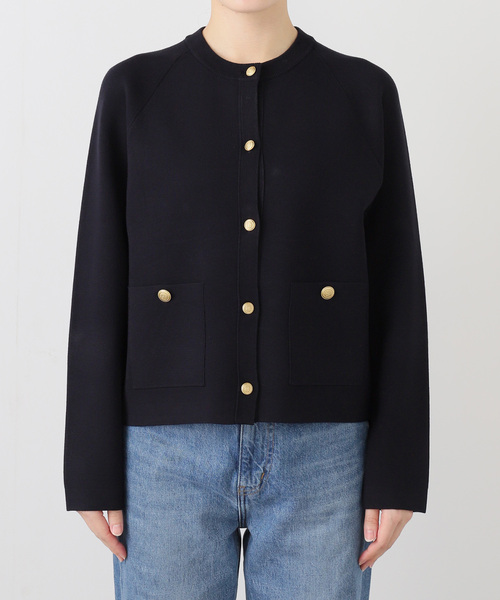 IENA（イエナ）の「《追加》ミラノリブカーディガン（カーディガン/ボレロ・レディース・ネイビー/オートミール・FREE）」の21枚目の写真