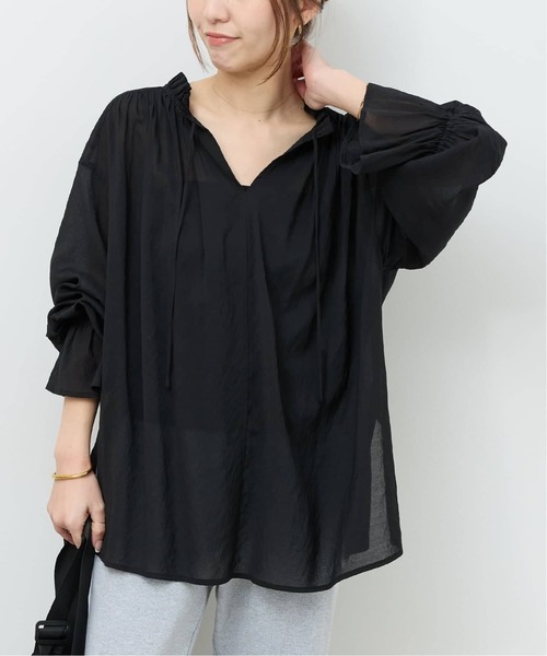 メランジフリルブラウス（シャツ/ブラウス）｜JOURNAL STANDARD relume