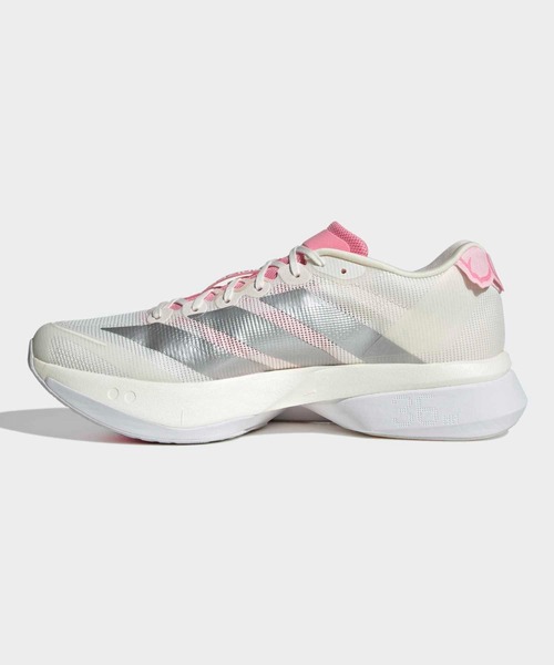 adidas(アディダス)の「アディゼロ ボストン13 / Adizero Boston 13 / ランニングシューズ / アディダス adidas(スニーカー・メンズ・ホワイト×ピンク・28.5cm/28.0cm/27.5cm/26.5cm/26.0cm/25.5cm/27.0cm)」の15枚目の写真