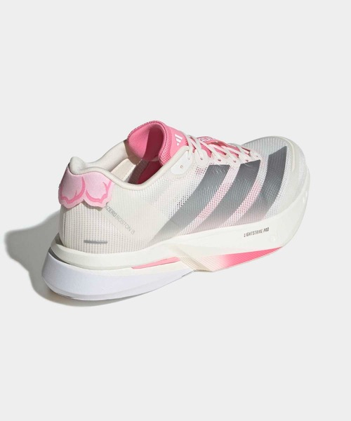 adidas(アディダス)の「アディゼロ ボストン13 / Adizero Boston 13 / ランニングシューズ / アディダス adidas(スニーカー・メンズ・ホワイト×ピンク・28.5cm/28.0cm/27.5cm/26.5cm/26.0cm/25.5cm/27.0cm)」の13枚目の写真