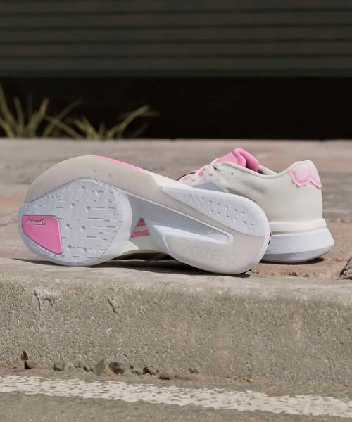 adidas(アディダス)の「アディゼロ ボストン13 / Adizero Boston 13 / ランニングシューズ / アディダス adidas(スニーカー・メンズ・ホワイト×ピンク・28.5cm/28.0cm/27.5cm/26.5cm/26.0cm/25.5cm/27.0cm)」の8枚目の写真