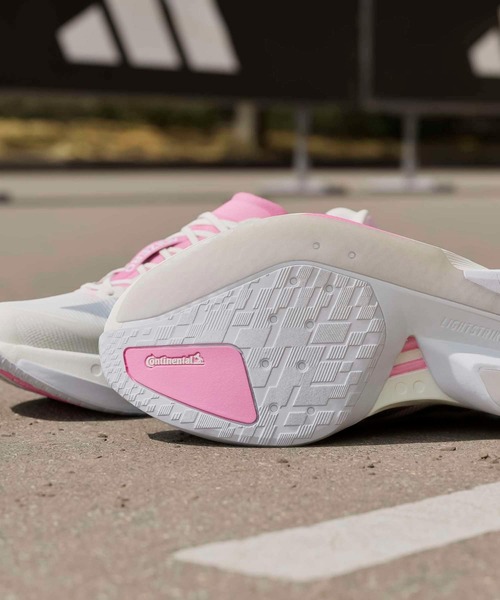 adidas(アディダス)の「アディゼロ ボストン13 / Adizero Boston 13 / ランニングシューズ / アディダス adidas(スニーカー・メンズ・ホワイト×ピンク・28.5cm/28.0cm/27.5cm/26.5cm/26.0cm/25.5cm/27.0cm)」の9枚目の写真
