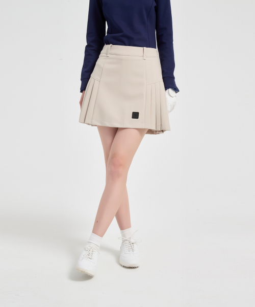 E.PARCA(イパルカ)の「モードルック Aラインサイドプリーツスカート(スカート・レディース・その他・MEDIUM/SMALL/LARGE)」の2枚目の写真