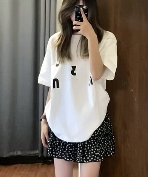 Ritzy(リッツィー)の「小花柄ティアード・ミニスカート(スカート・レディース・ブラック/ホワイト・LARGE/MEDIUM)」の10枚目の写真