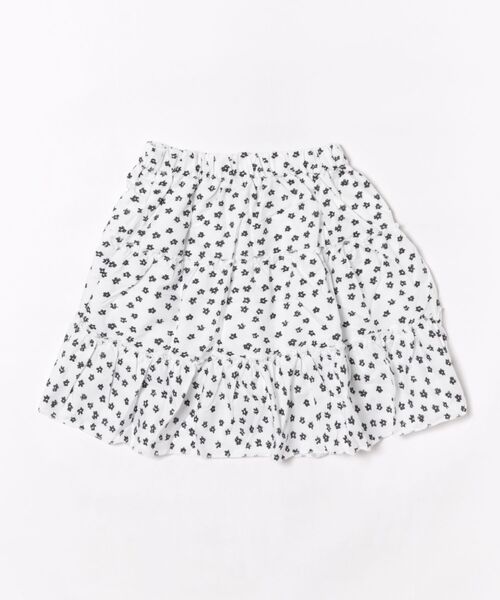 Ritzy(リッツィー)の「小花柄ティアード・ミニスカート(スカート・レディース・ブラック/ホワイト・LARGE/MEDIUM)」の11枚目の写真