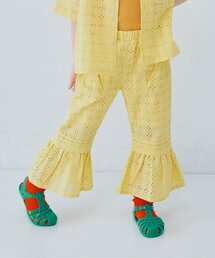 p.premier | アイレットレースフリルパンツ(その他パンツ)