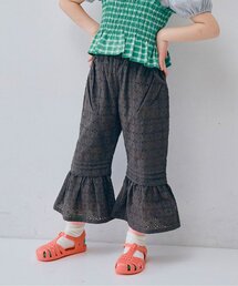 p.premier | アイレットレースフリルパンツ(その他パンツ)