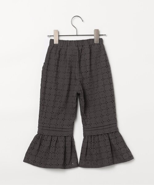 p.premier（ピードットプルミエ）の「アイレットレースフリルパンツ（その他パンツ・キッズ・チャコール/イエロー/アイボリー・80/90/100/110/120/130/140）」の5枚目の写真