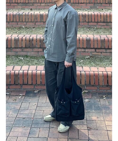 UNION BLUE(ユニオンブルー)の「LAUNDRY SHIRT (KHAKI GRAY)(シャツ/ブラウス・メンズ・その他・XX-LARGE/MEDIUM/SMALL/X-LARGE/LARGE)」の4枚目の写真