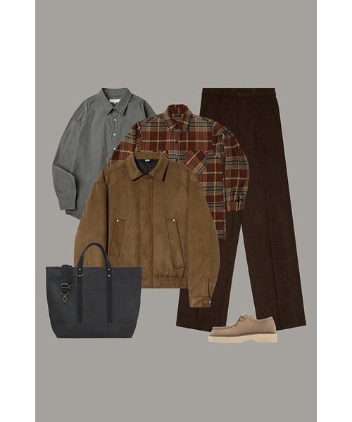UNION BLUE(ユニオンブルー)の「LAUNDRY SHIRT (KHAKI GRAY)(シャツ/ブラウス・メンズ・その他・XX-LARGE/MEDIUM/SMALL/X-LARGE/LARGE)」の2枚目の写真