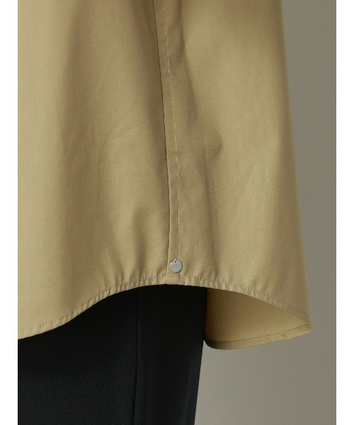 CIS.（シス）の「CIS. スカラップ＆ピンホールカラーシャツ ノースリーブ ウォッシャブル 無地 カラーピン付き（シャツ/ブラウス・レディース・オフホワイト/ベージュ・36(7号)/38(9号)）」の18枚目の写真
