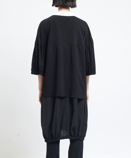 gomme（ゴム）の「ポロカットワンピース（Tシャツ/カットソー・レディース・ブラック・MEDIUM）」の20枚目の写真
