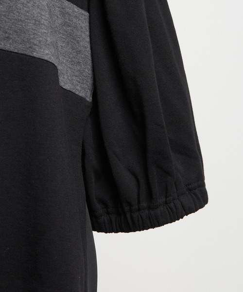 gomme（ゴム）の「ポロカットワンピース（Tシャツ/カットソー・レディース・ブラック・MEDIUM）」の8枚目の写真