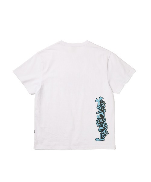 YESEYESEE(イエスアイシー)の「Y.E.S Spiral Tee(Tシャツ/カットソー・メンズ・ライトブラウン/ブラック/ホワイト・S/M/L/XL)」の4枚目の写真