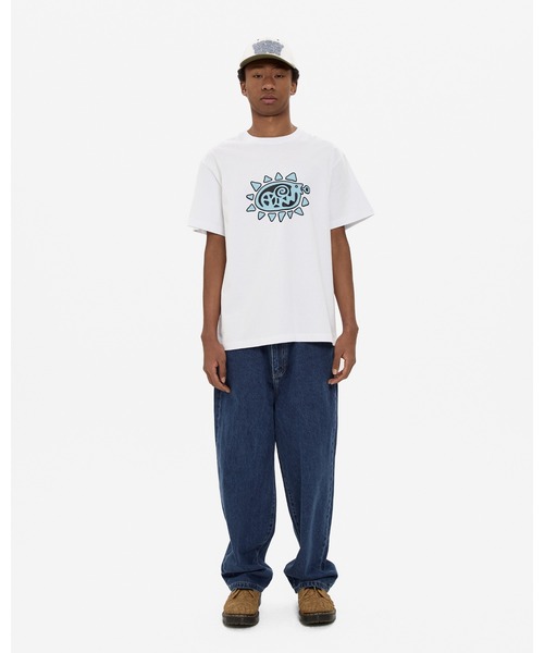 YESEYESEE(イエスアイシー)の「Y.E.S Spiral Tee(Tシャツ/カットソー・メンズ・ライトブラウン/ブラック/ホワイト・S/M/L/XL)」の8枚目の写真