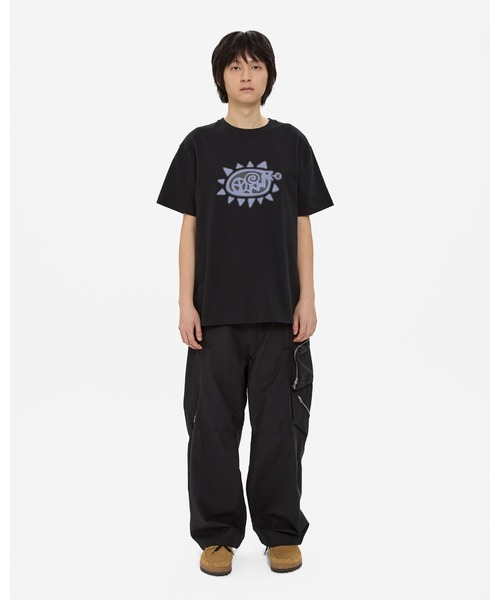 YESEYESEE(イエスアイシー)の「Y.E.S Spiral Tee(Tシャツ/カットソー・メンズ・ライトブラウン/ブラック/ホワイト・S/M/L/XL)」の15枚目の写真