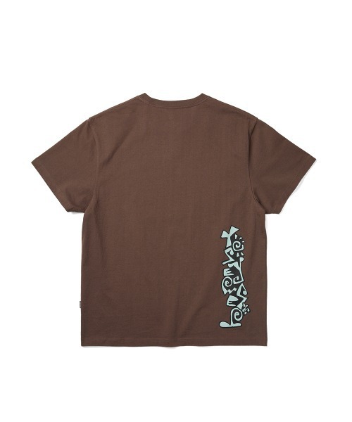 YESEYESEE(イエスアイシー)の「Y.E.S Spiral Tee(Tシャツ/カットソー・メンズ・ライトブラウン/ブラック/ホワイト・S/M/L/XL)」の18枚目の写真