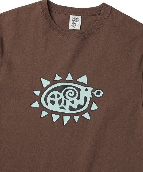YESEYESEE(イエスアイシー)の「Y.E.S Spiral Tee(Tシャツ/カットソー・メンズ・ライトブラウン/ブラック/ホワイト・S/M/L/XL)」の19枚目の写真