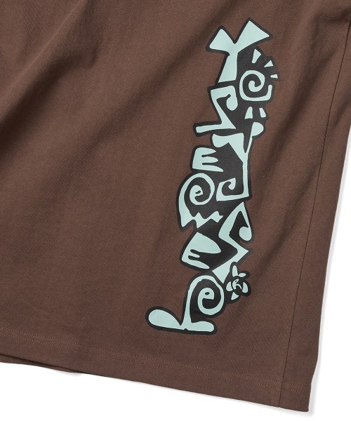 YESEYESEE(イエスアイシー)の「Y.E.S Spiral Tee(Tシャツ/カットソー・メンズ・ライトブラウン/ブラック/ホワイト・S/M/L/XL)」の20枚目の写真