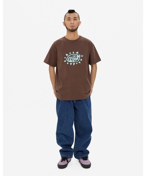 YESEYESEE(イエスアイシー)の「Y.E.S Spiral Tee(Tシャツ/カットソー・メンズ・ライトブラウン/ブラック/ホワイト・S/M/L/XL)」の22枚目の写真