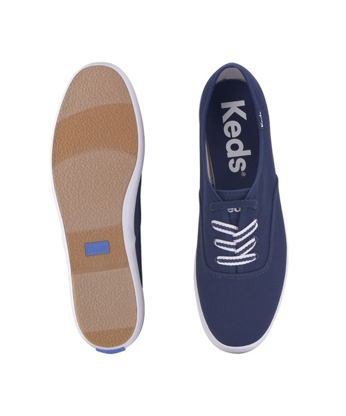 Keds(ケッズ)の「Keds ケッズ チャンピオン キャンバス ブルー(スニーカー・レディース・ブルー・23.0cm/23.5cm/24.0cm/24.5cm/25.0cm/22.5cm)」の5枚目の写真