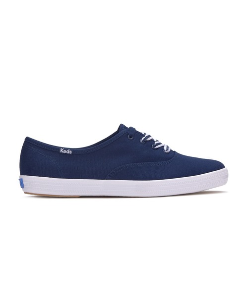 Keds(ケッズ)の「Keds ケッズ チャンピオン キャンバス ブルー(スニーカー・レディース・ブルー・23.0cm/23.5cm/24.0cm/24.5cm/25.0cm/22.5cm)」の2枚目の写真