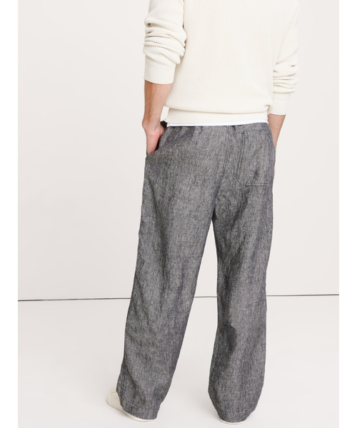 Banana Republic(バナナリパブリック)の「リラックス リネン プルオン ビーチパンツ(その他パンツ・メンズ・グリーン/ベージュ/ブラウン・M/S/XL/L)」の12枚目の写真