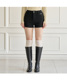 AEXEA（アクシー）の「ブラックハーフショーツパンツH09BRD_AXY11321_slim（その他パンツ）」