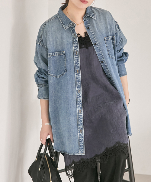 JOURNAL STANDARD（ジャーナルスタンダード）の「《追加4》フィブリルリヨセルキャミワンピース（ワンピース・レディース・アイボリー・FREE）」の17枚目の写真