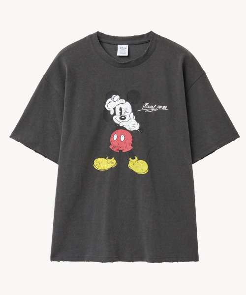 VTWO(ブイツー)の「ヴィンテージウォッシングフォト_ミッキー_ Tシャツ(Tシャツ/カットソー・メンズ・その他・MEDIUM/LARGE)」の2枚目の写真