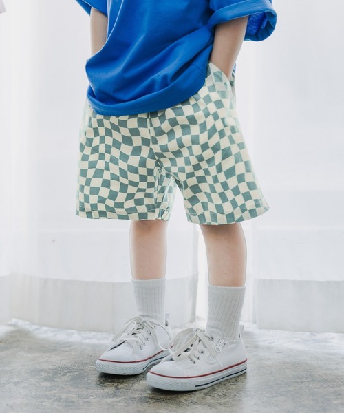 GLOBAL WORK(グローバルワーク)の「エアカルショーツガラ/T/618973(その他パンツ・キッズ・ネイビー/その他1/ブラウン系その他6/グレー系その他・120cm/100cm/110cm)」の2枚目の写真