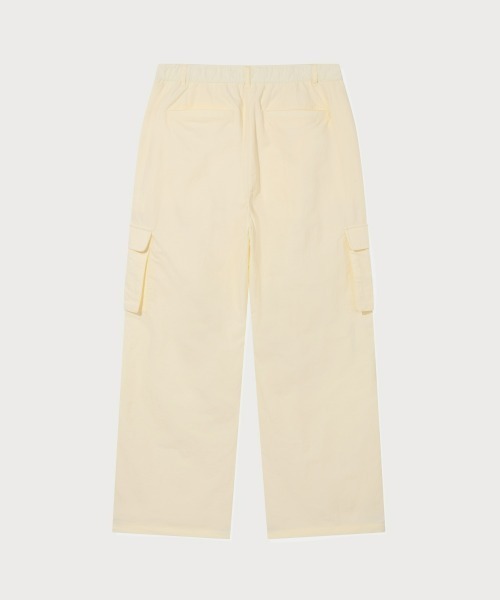 COVERNAT(カバーナット)の「WOMAN PARACHUTE CARGO PANTS(カーゴパンツ・レディース・ベージュ/ブラック/アイボリー・MEDIUM/SMALL)」の17枚目の写真