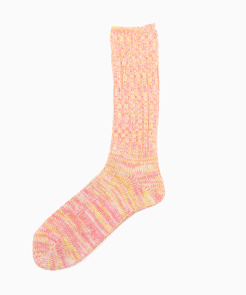 JOURNAL STANDARD relume(ジャーナルスタンダード レリューム)の「FAB.IT / ファブイット 別注 ウィリアム ミックス(ソックス/靴下・メンズ・スカイブルー/ピンク系その他/モスグリーン/レッド・FREE)」の3枚目の写真