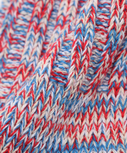 JOURNAL STANDARD relume(ジャーナルスタンダード レリューム)の「FAB.IT / ファブイット 別注 ウィリアム ミックス(ソックス/靴下・メンズ・スカイブルー/ピンク系その他/モスグリーン/レッド・FREE)」の6枚目の写真