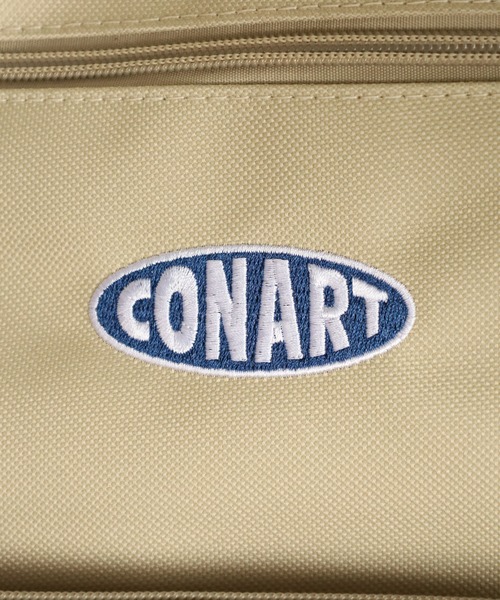 CONART(コナート)の「CONART出ポケット2層リュック(バックパック/リュック・メンズ・ライトベージュ/ブラック・FREE)」の8枚目の写真
