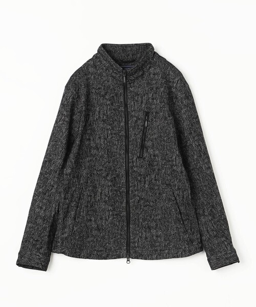 NICOLE selection(ニコルセレクション)の「ガムストレッチジャガードスタンドブルゾン(その他アウター・メンズ・ブラック/チャコールグレー/ホワイト・M/XL/L)」の16枚目の写真