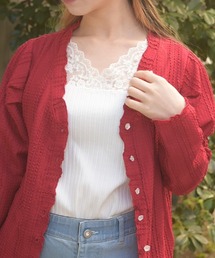 axes femme | 吸水速乾レース切替タンク(タンクトップ)