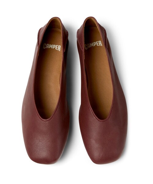 CAMPER（カンペール）の「[カンペール] CASI MYRA / カジュアルシューズ（パンプス・レディース・ワインレッド・22.5cm/23.0cm/23.5cm/25.5cm/25.0cm/24.0cm）」の3枚目の写真