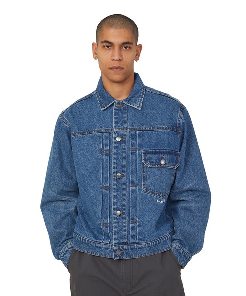 HUF（ハフ）の「89 TRUCKER JACKET（ブルゾン・メンズ・インディゴブルー・S/XL/L/M）」の6枚目の写真