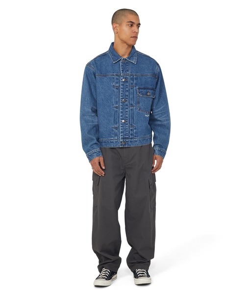 HUF（ハフ）の「89 TRUCKER JACKET（ブルゾン・メンズ・インディゴブルー・S/XL/L/M）」の8枚目の写真