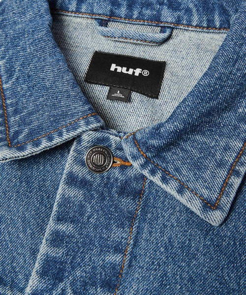HUF（ハフ）の「89 TRUCKER JACKET（ブルゾン・メンズ・インディゴブルー・S/XL/L/M）」の10枚目の写真