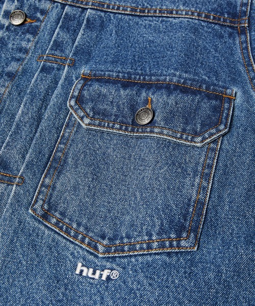 HUF（ハフ）の「89 TRUCKER JACKET（ブルゾン・メンズ・インディゴブルー・S/XL/L/M）」の11枚目の写真
