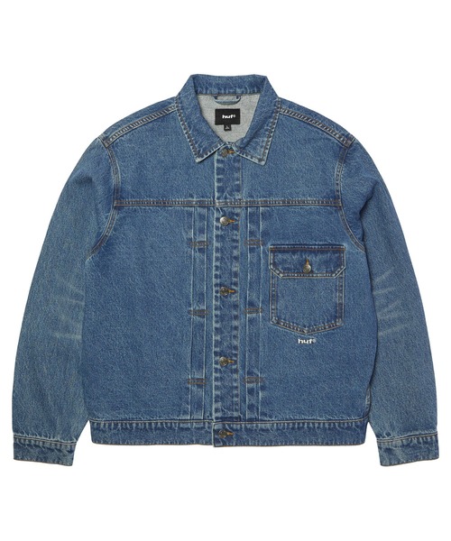 HUF（ハフ）の「89 TRUCKER JACKET（ブルゾン・メンズ・インディゴブルー・S/XL/L/M）」の4枚目の写真