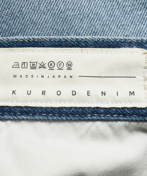 UNITED ARROWS(ユナイテッドアローズ)の「<KURO>SPLIT PANEL JEANS/スリット パネル デニムパンツ(その他パンツ・メンズ・ライトブルー・30inch/32inch)」の13枚目の写真
