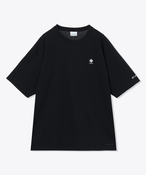 Columbia(コロンビア)の「UVカット Columbia/ スタックブルック グラフィック ショートスリーブTシャツ /コロンビア(Tシャツ/カットソー・レディース・グリーン/ブラック/ネイビー/ホワイト・L/M/S/XS/XL)」の6枚目の写真