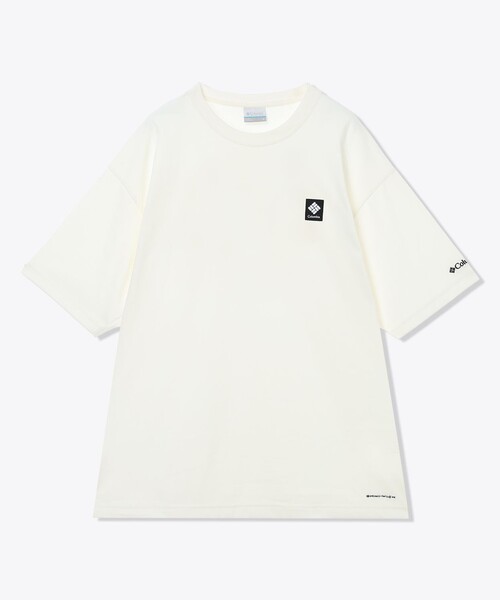 Columbia(コロンビア)の「UVカット Columbia/ スタックブルック グラフィック ショートスリーブTシャツ /コロンビア(Tシャツ/カットソー・レディース・グリーン/ブラック/ネイビー/ホワイト・L/M/S/XS/XL)」の8枚目の写真