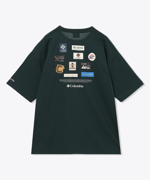 Columbia(コロンビア)の「UVカット Columbia/ スタックブルック グラフィック ショートスリーブTシャツ /コロンビア(Tシャツ/カットソー・レディース・グリーン/ブラック/ネイビー/ホワイト・L/M/S/XS/XL)」の9枚目の写真