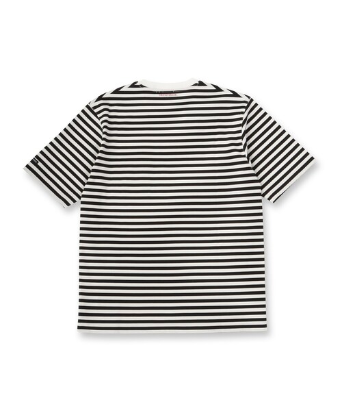 DRESSTERIOR(ドレステリア)の「◆【接触冷感/抗菌防臭/消臭】ICE CLEAR COTTON ボーダーTシャツ(Tシャツ/カットソー・メンズ・ブラック系2・91/90/94/92)」の14枚目の写真