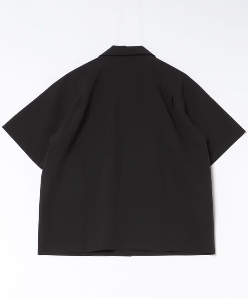 many men many mind(メニーメンメニーマインド)の「MANYMENMANYMINDS / AIRLEAKFABRIC/半袖オープンカラーシャツ(シャツ/ブラウス・メンズ・チャコール/ブラック・LARGE/X-LARGE/MEDIUM)」の7枚目の写真